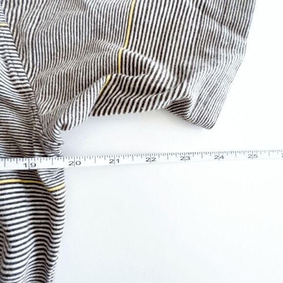 O' Neill Mens Casual T Shirt Short Sleeve Stripes Chest Pocket Brown Large - Picture 5 of 6